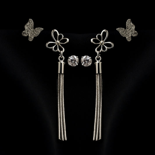 Butterfly Bloom Earring Set