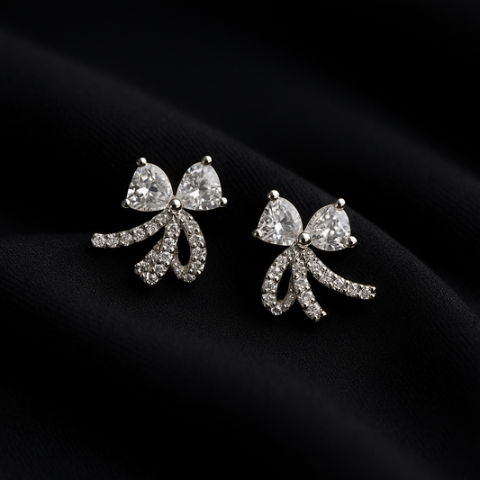 Twilight Sparkle Ribbon Earrings